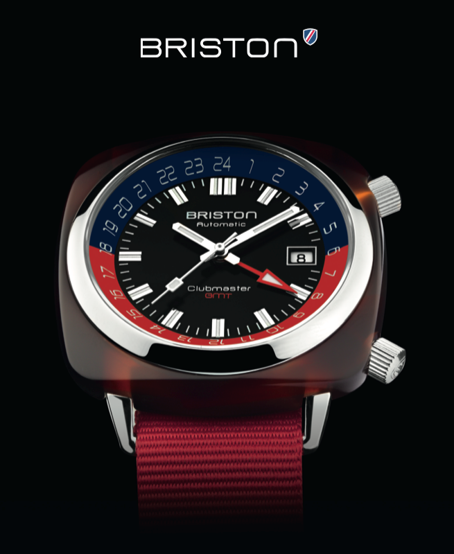 Orologio Meccanico Uomo Briston Clubmaster Gmt Traveler Orologi